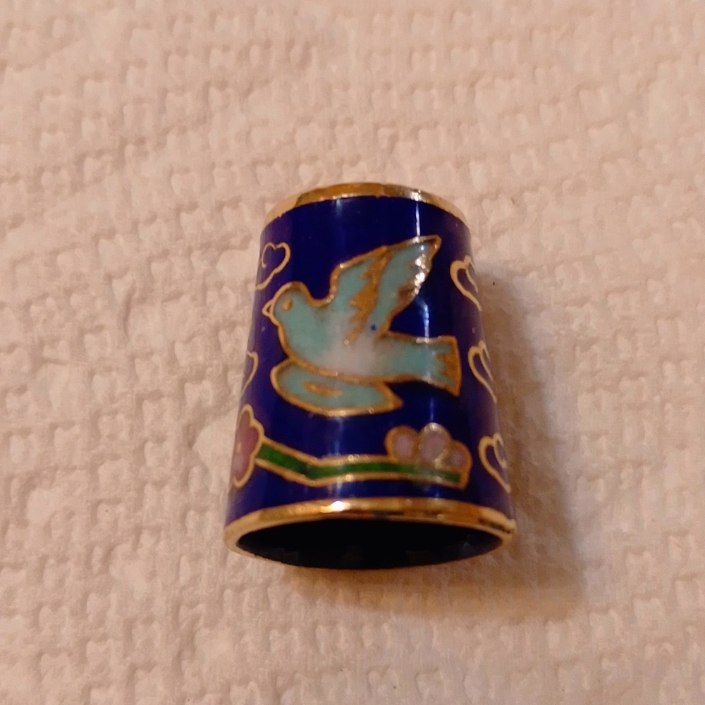 *3/$20* New Vintage Cloisonne Thimble Collectible